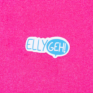Ellygeh Classic Logo Sticker