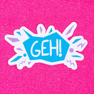 First Edition GEH logo sticker